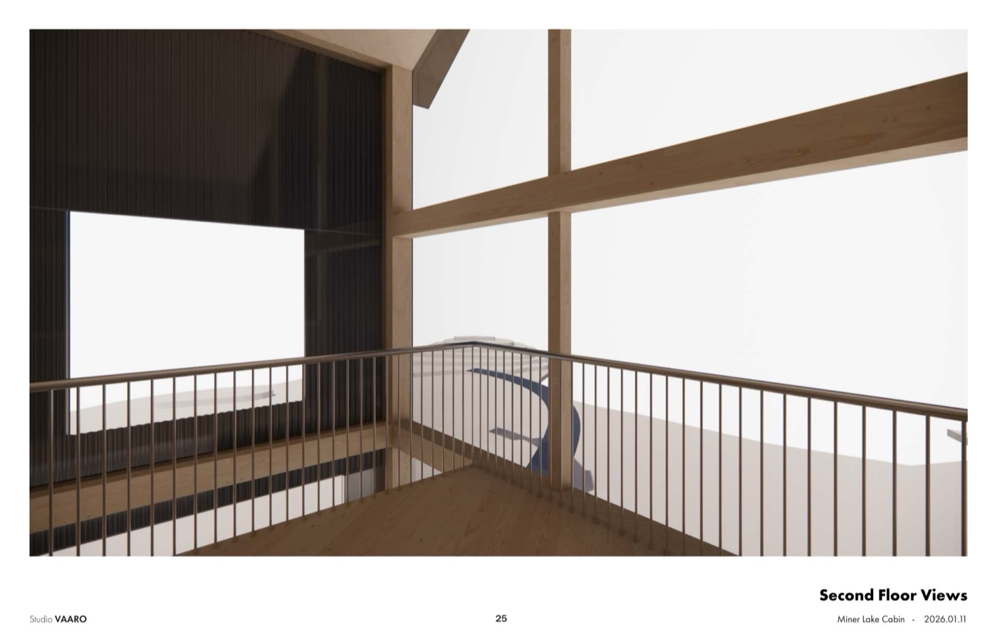 Red Oak Lodge retreat space design in Frontenac County